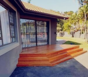 Balau Wooden Sundeck in Kloof Durban
