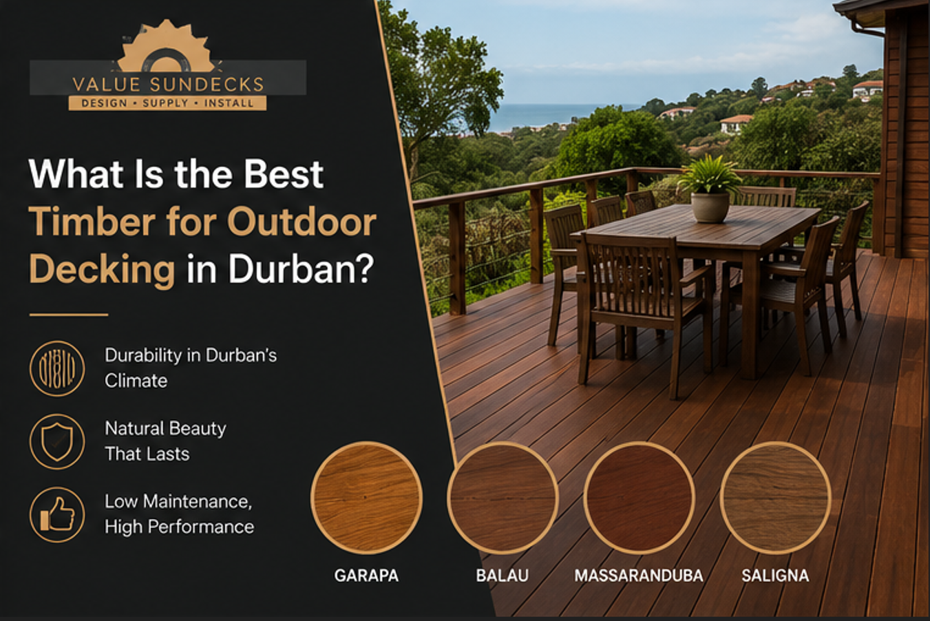 What Is the Best Timber for Outdoor